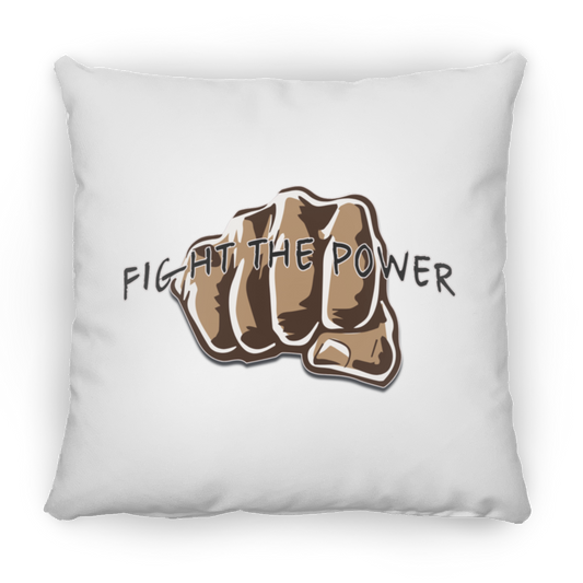 Fight the Power Large Square Pillow