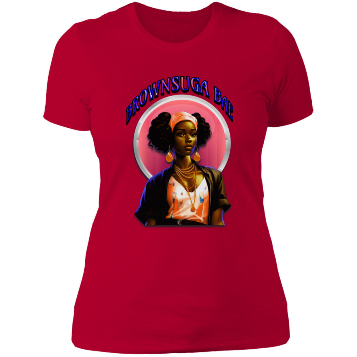 BrownSuga Bae Ladies' Boyfriend T-Shirt