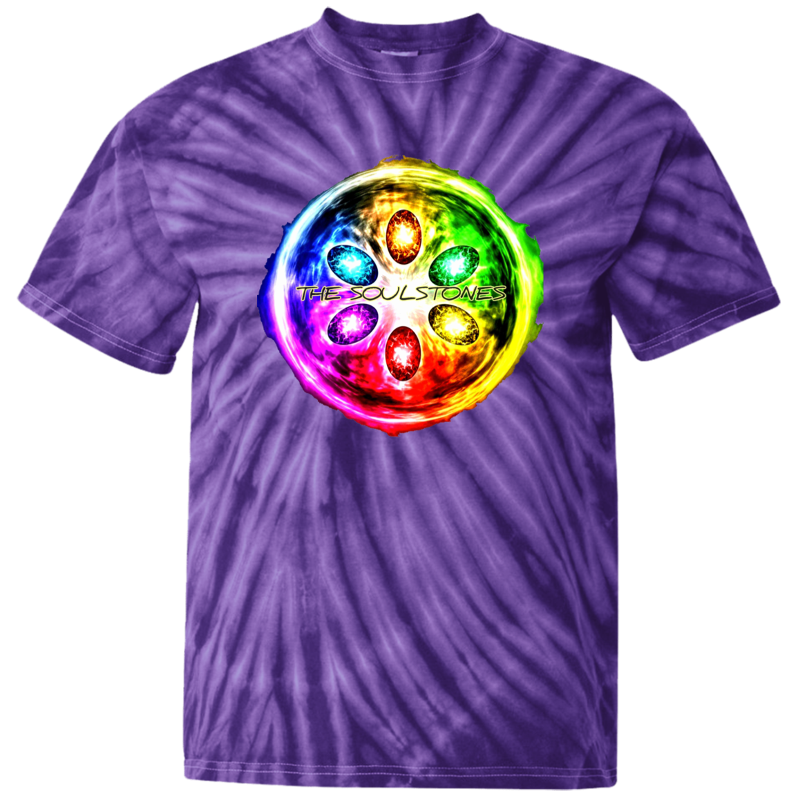 Soulstones 100% Cotton Tie Dye T-Shirt