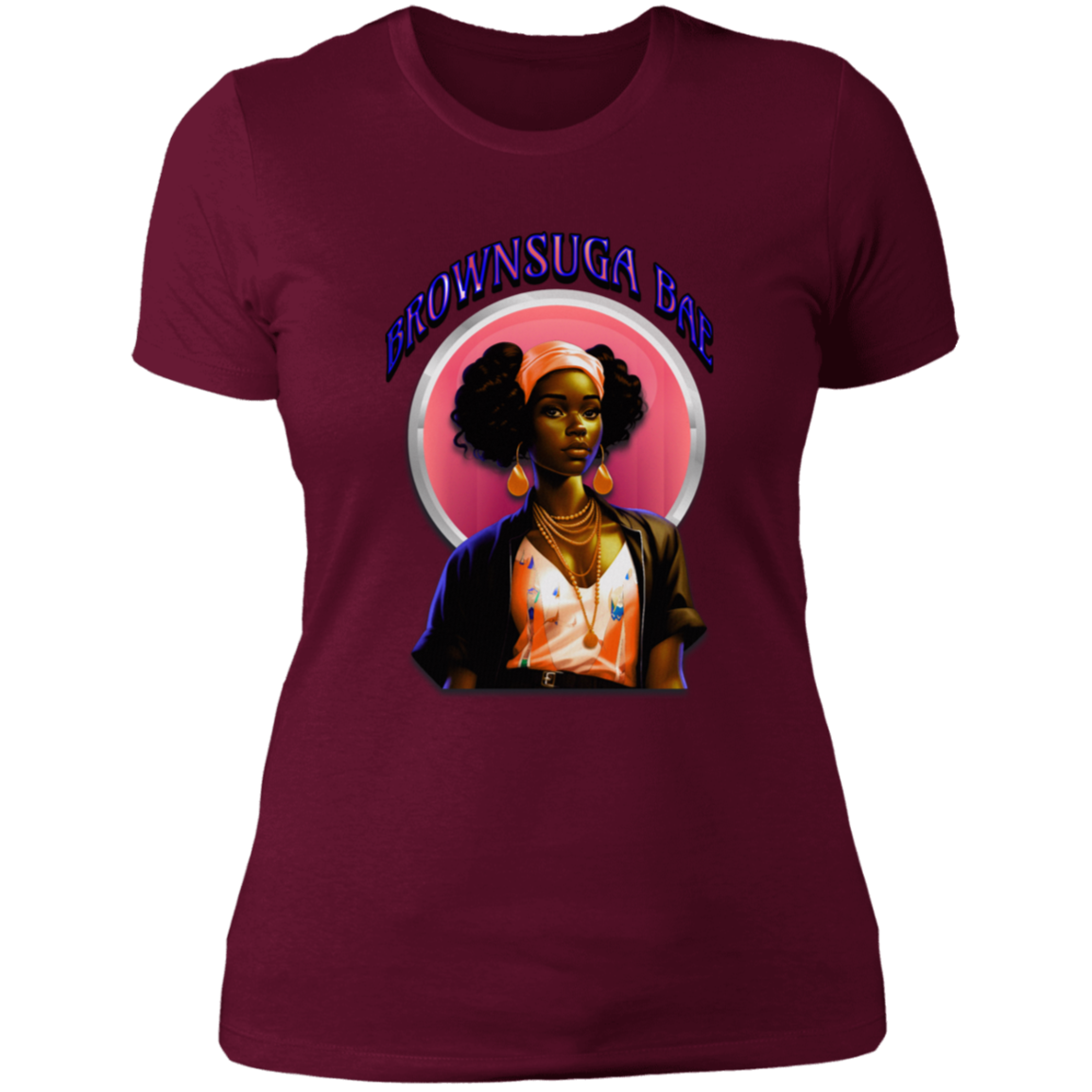 BrownSuga Bae Ladies' Boyfriend T-Shirt