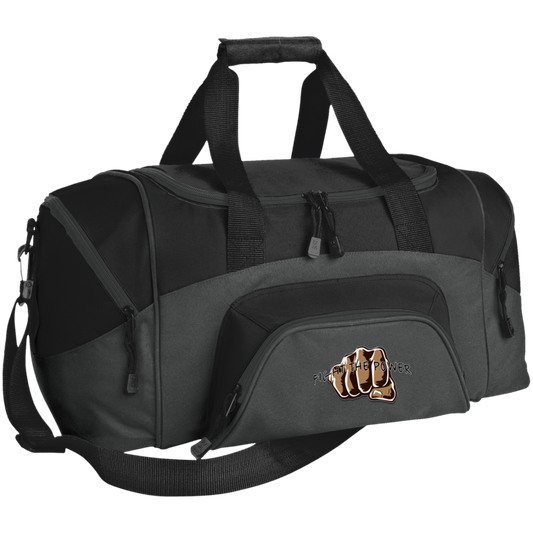 Fight the Power Small Colorblock Sport Duffel Bag