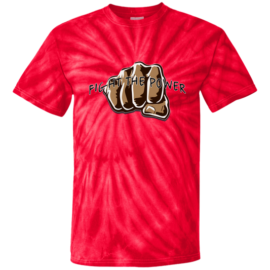 Fight the Power 100% Cotton Tie Dye T-Shirt