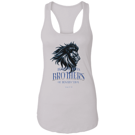 Detroit Lions Brothers of Destruction Ladies Ideal Racerback Tank