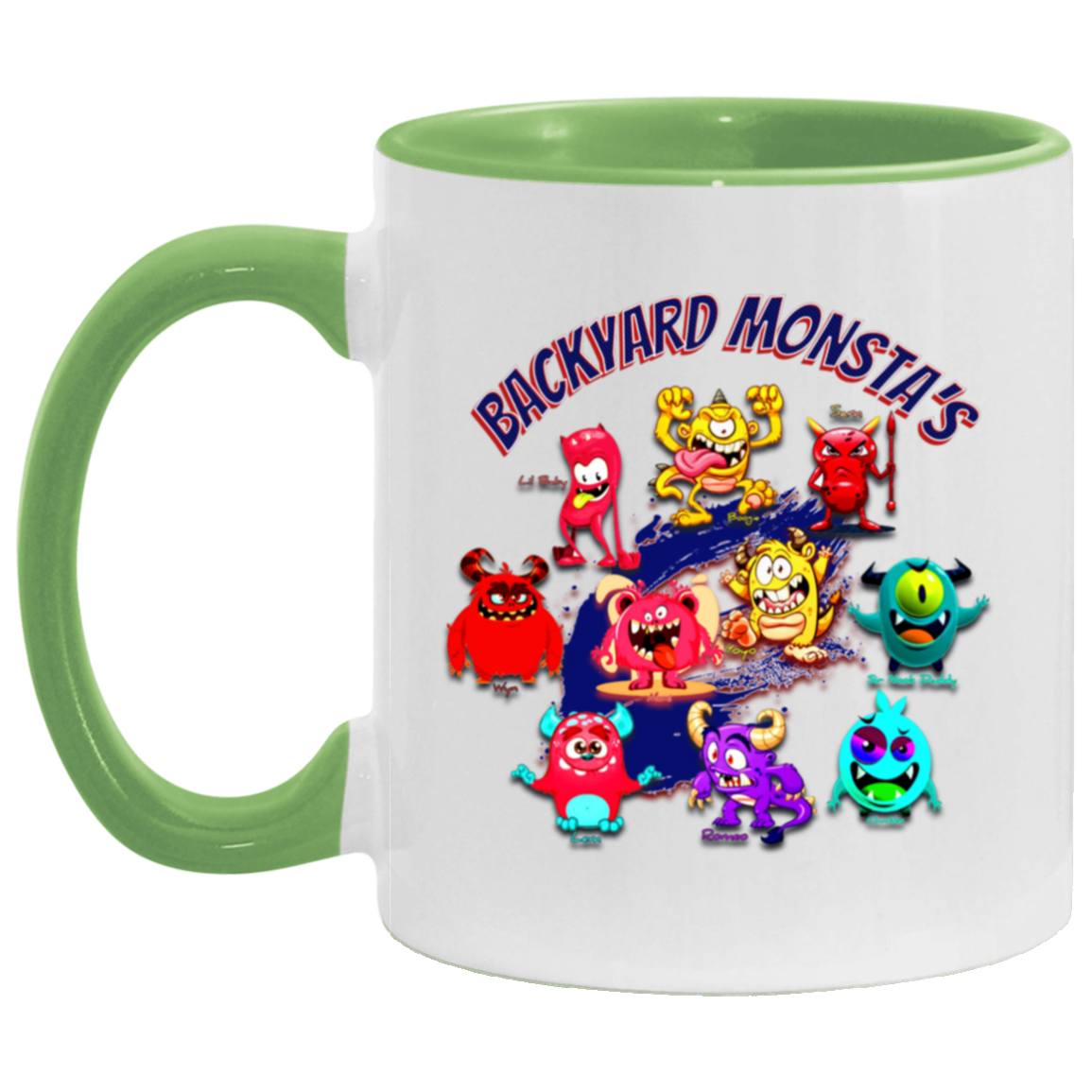 Backyard Monsta's 11oz Accent Mug