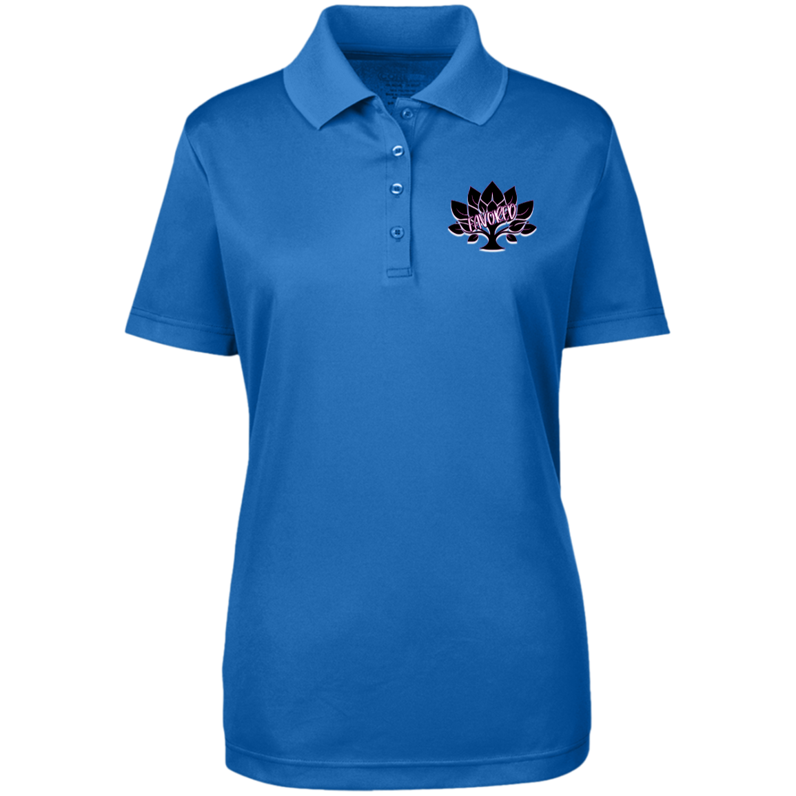 Pink Favored Core 365 Womens Origin Pique Polo
