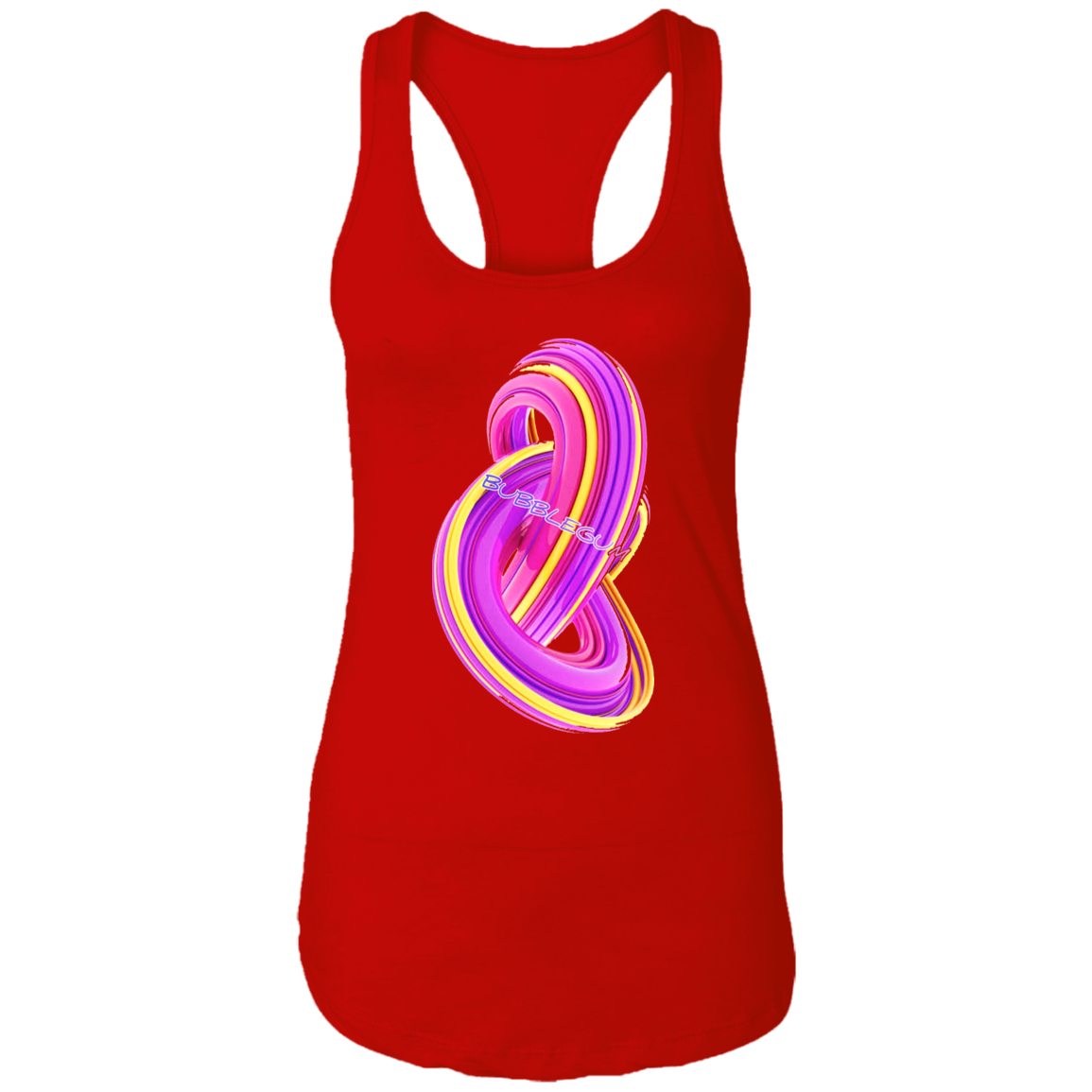 BubbleGum Ladies Ideal Racerback Tank