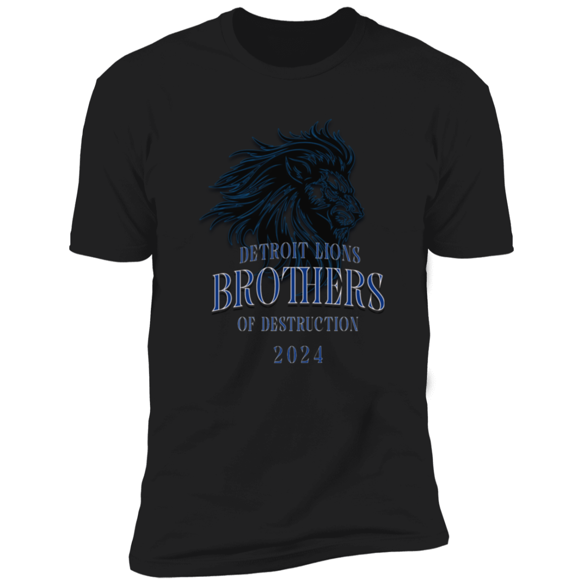 Detroit Lions Brothers of Destruction Premium Short Sleeve T-Shirt