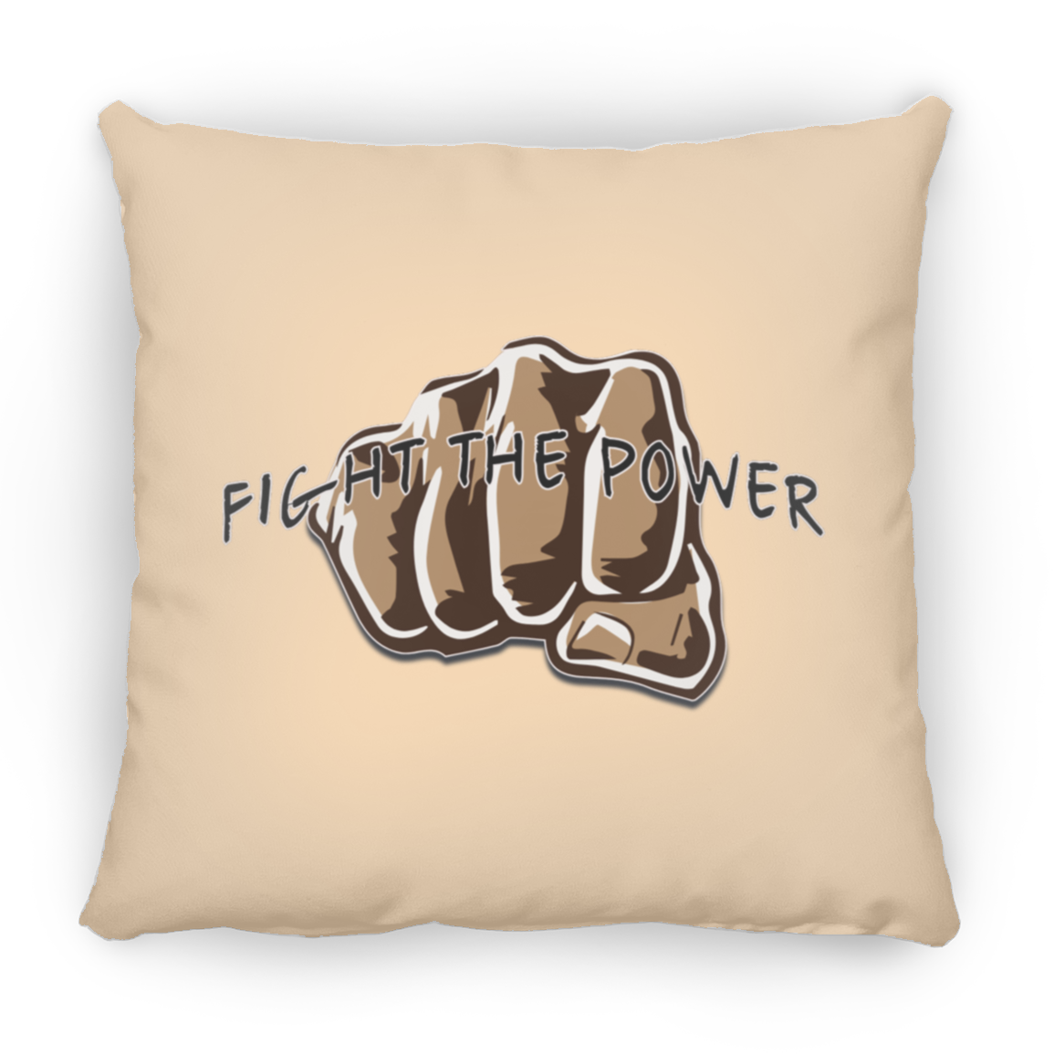 Fight the Power Large Square Pillow