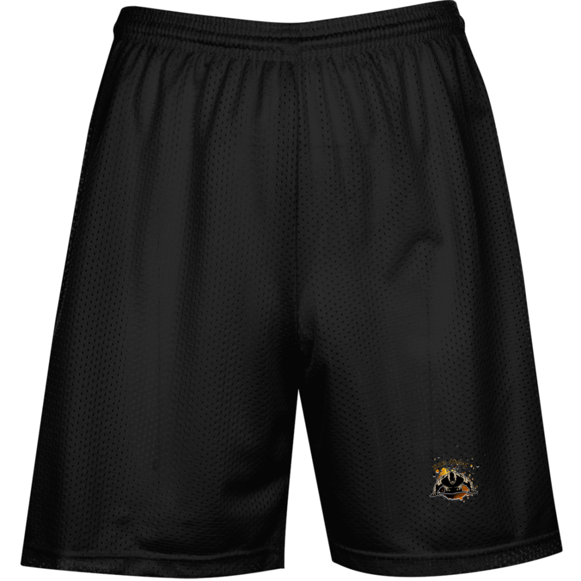 Black Adonis Performance Mesh Shorts