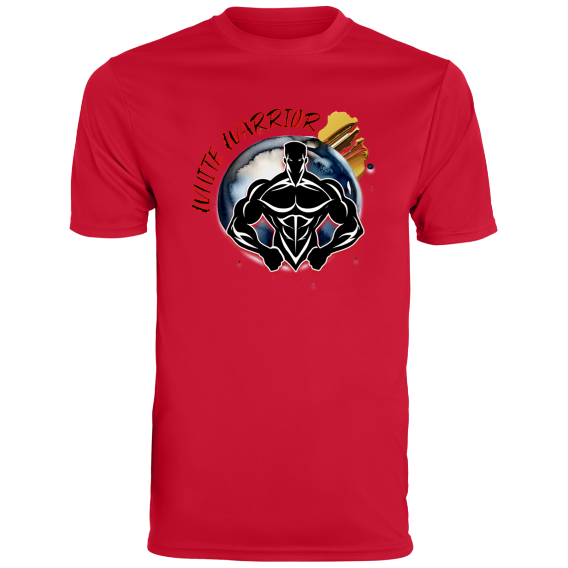 White Warrior  790 Men's Moisture-Wicking Tee