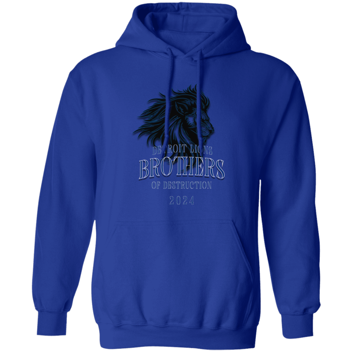 Detroit Lions Brothers of Destruction Gildan Pullover Hoodie