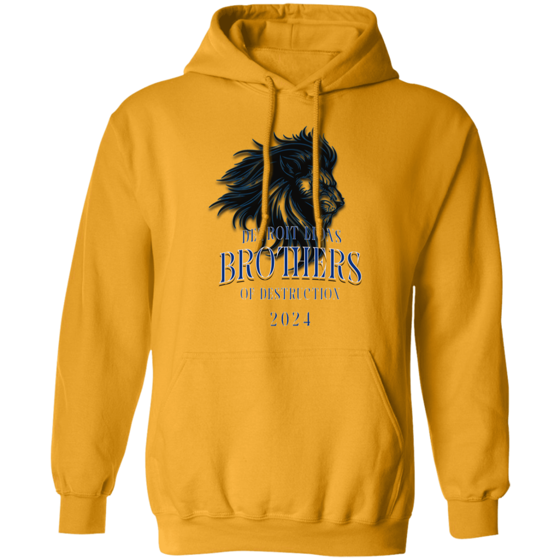 Detroit Lions Brothers of Destruction Gildan Pullover Hoodie