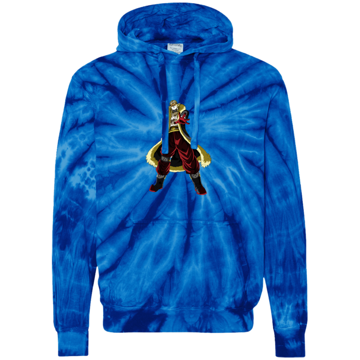 Heart DBS Unisex Tie-Dyed Pullover Hoodie