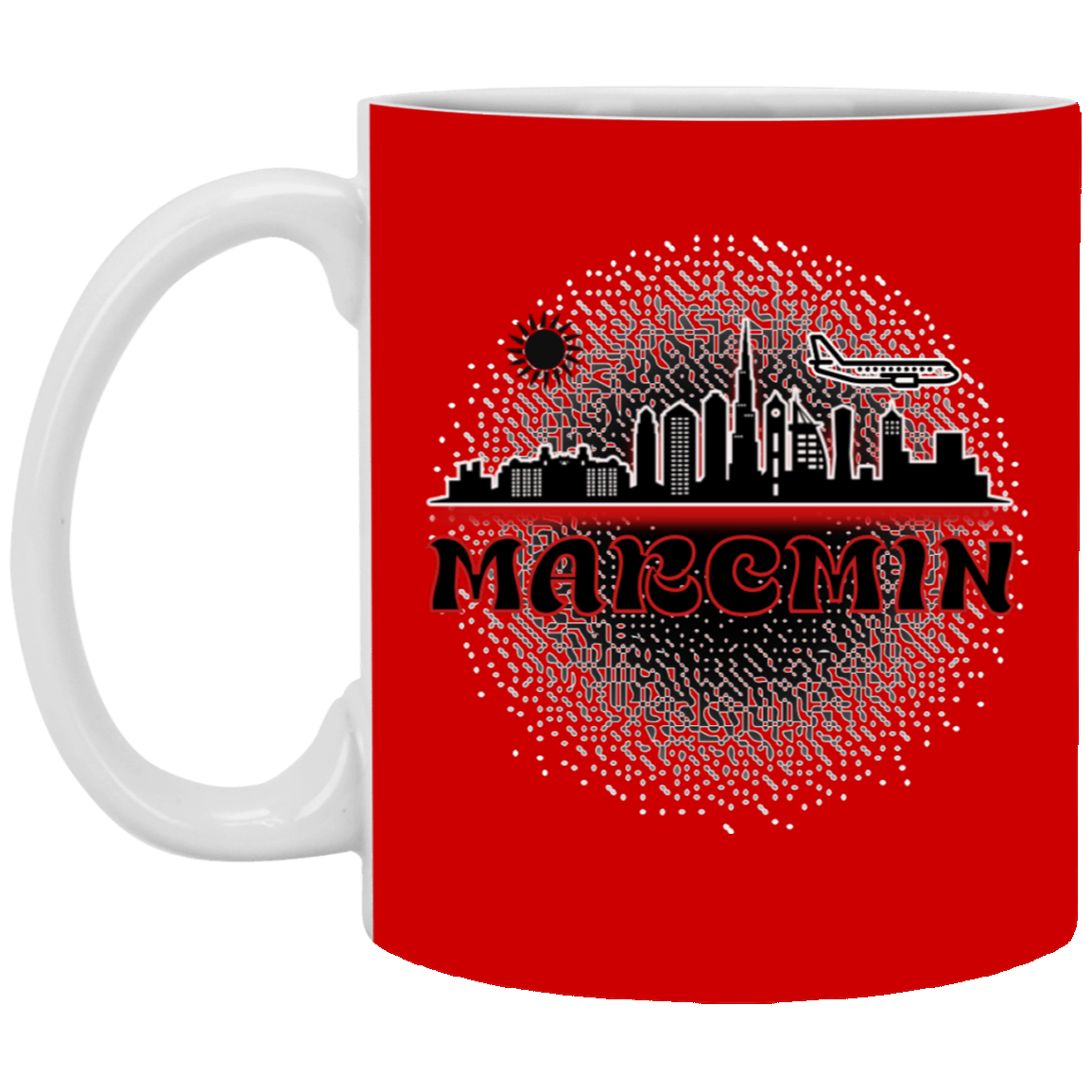 Marcmin 11oz White Mug