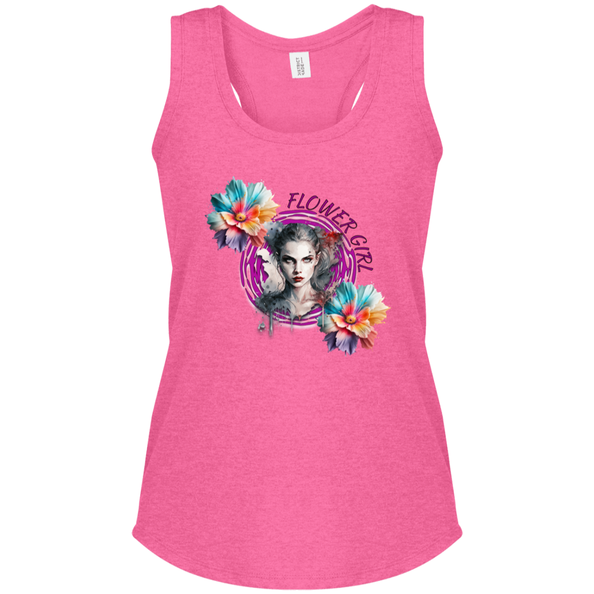 Flower Girl Women's Perfect Tri Racerback Tank