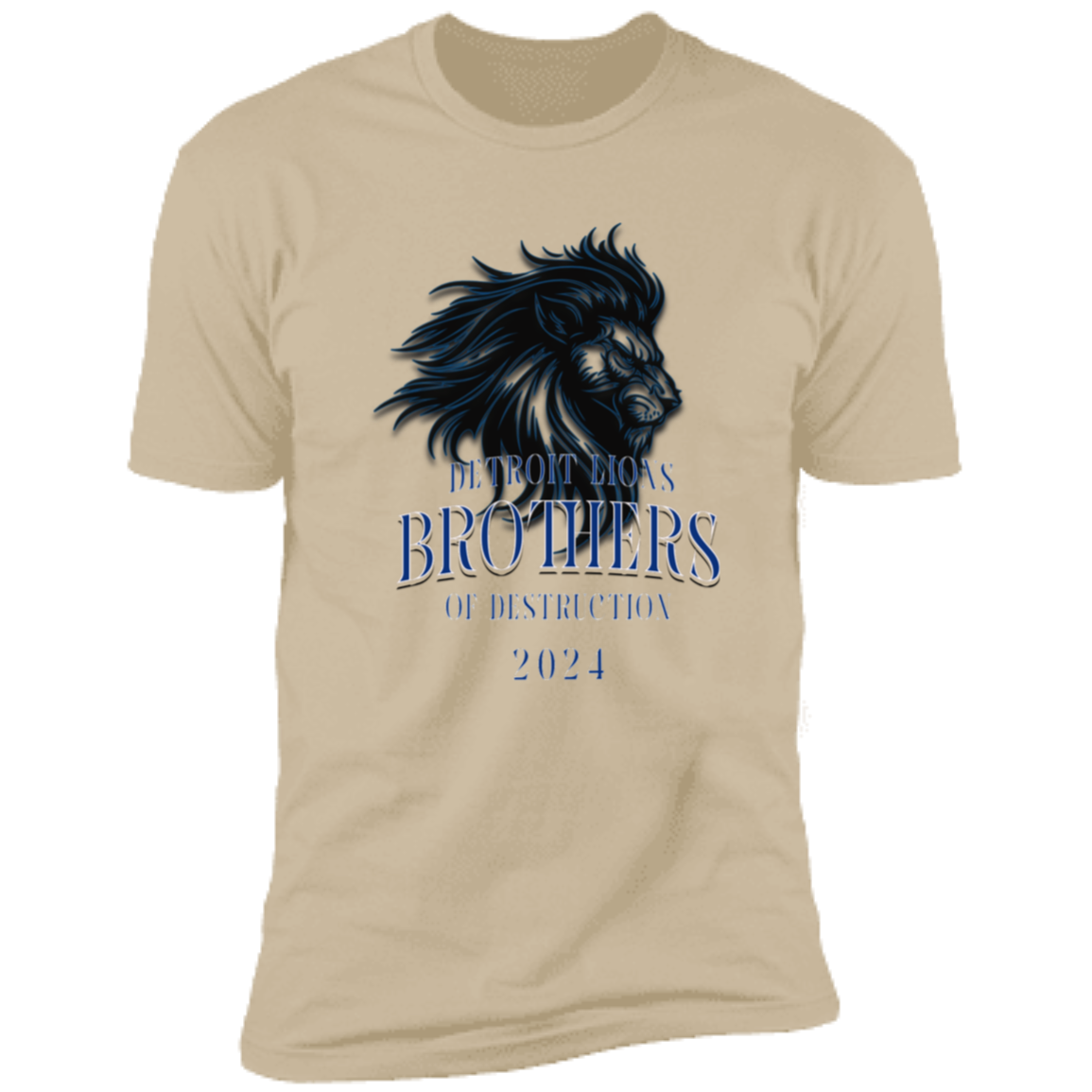 Detroit Lions Brothers of Destruction Premium Short Sleeve T-Shirt