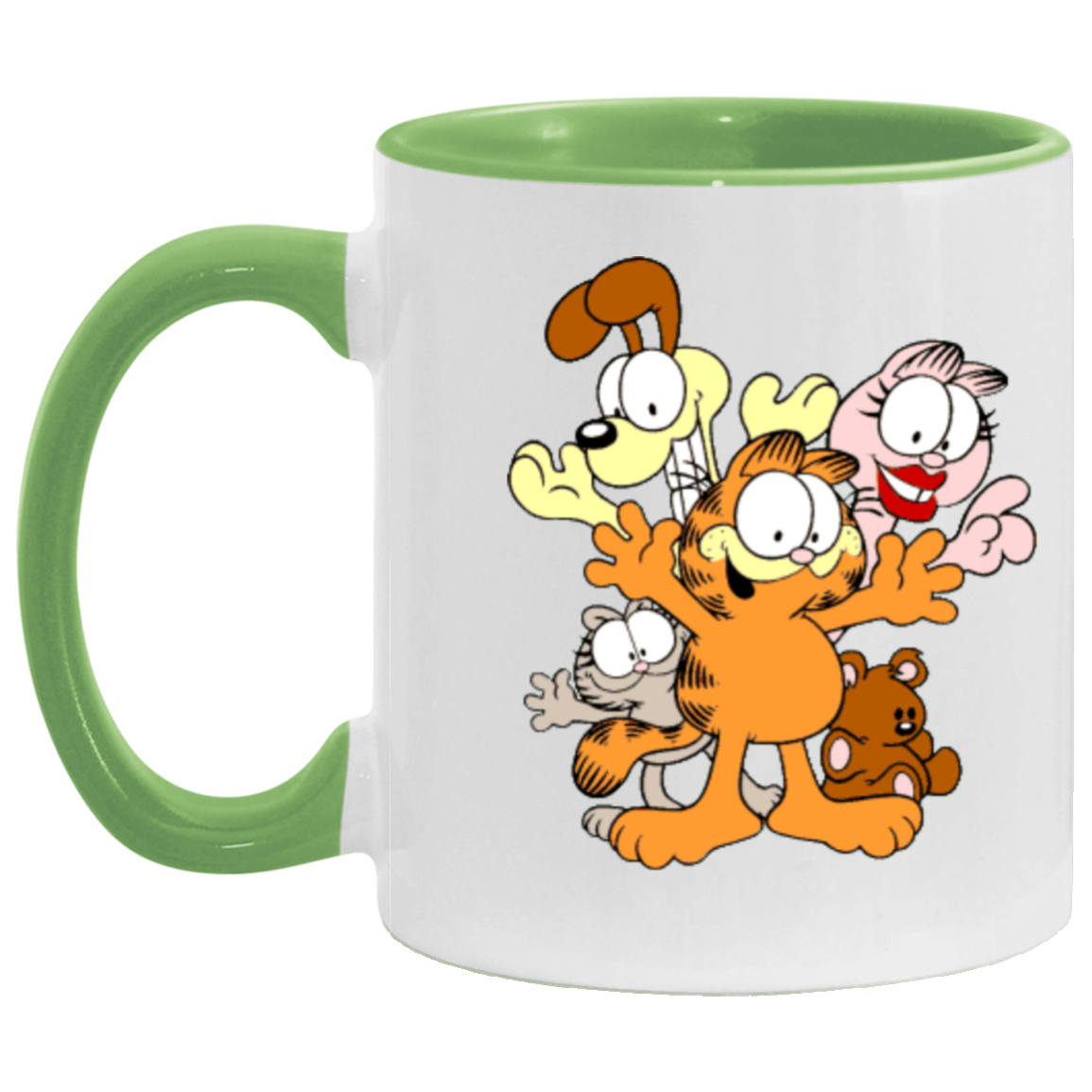 Garfield & Friends 11oz Accent Mug