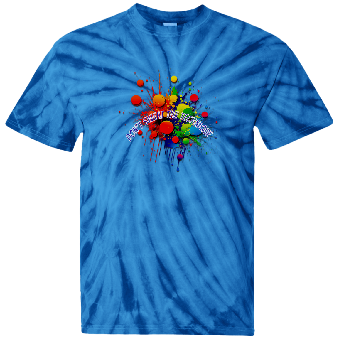 Don't Sweat the Technique Cotton Tie Dye T-Shirt