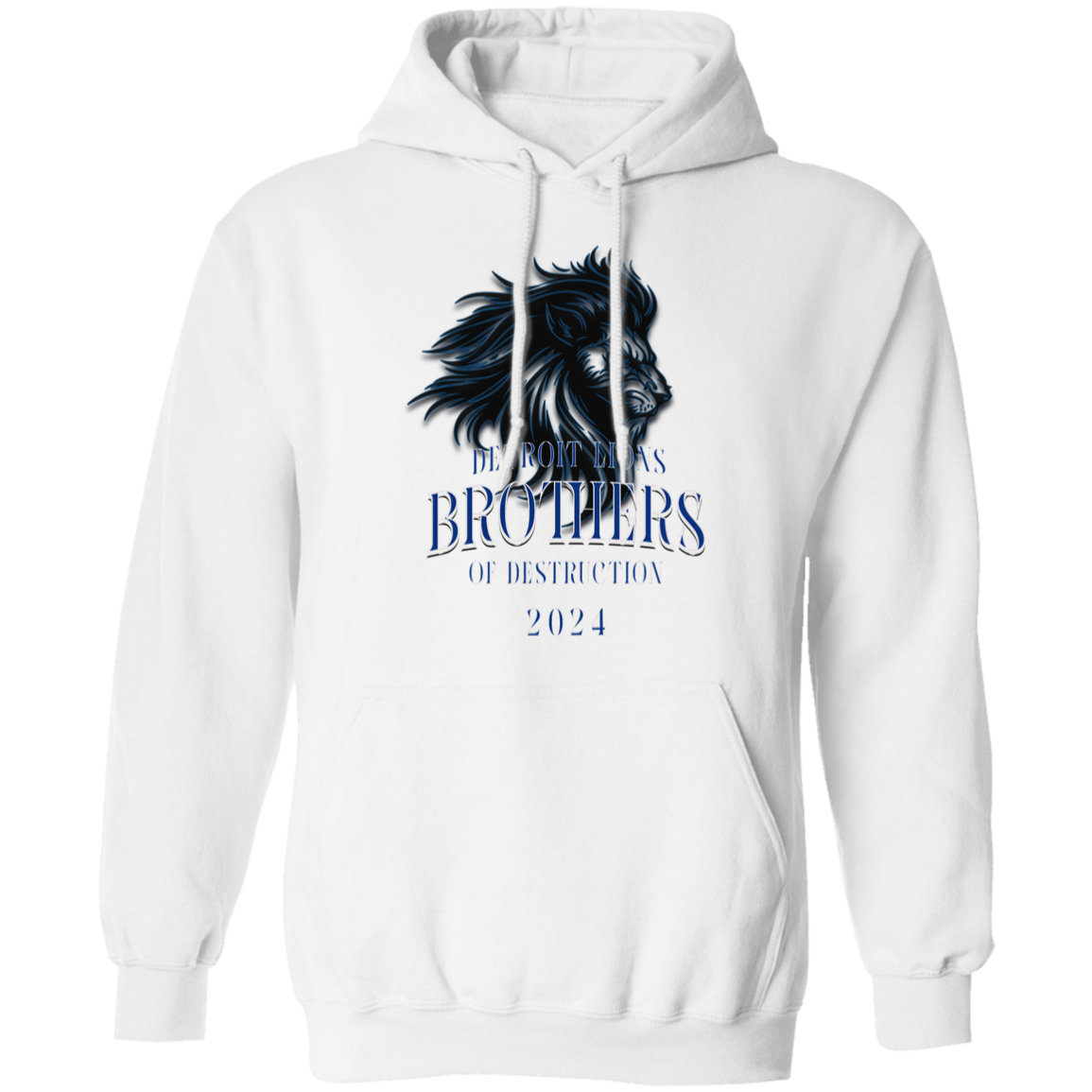 Detroit Lions Brothers of Destruction Gildan Pullover Hoodie