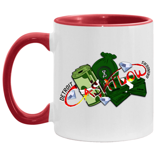 Detroit Cashflow Grinders 11oz Accent Mug