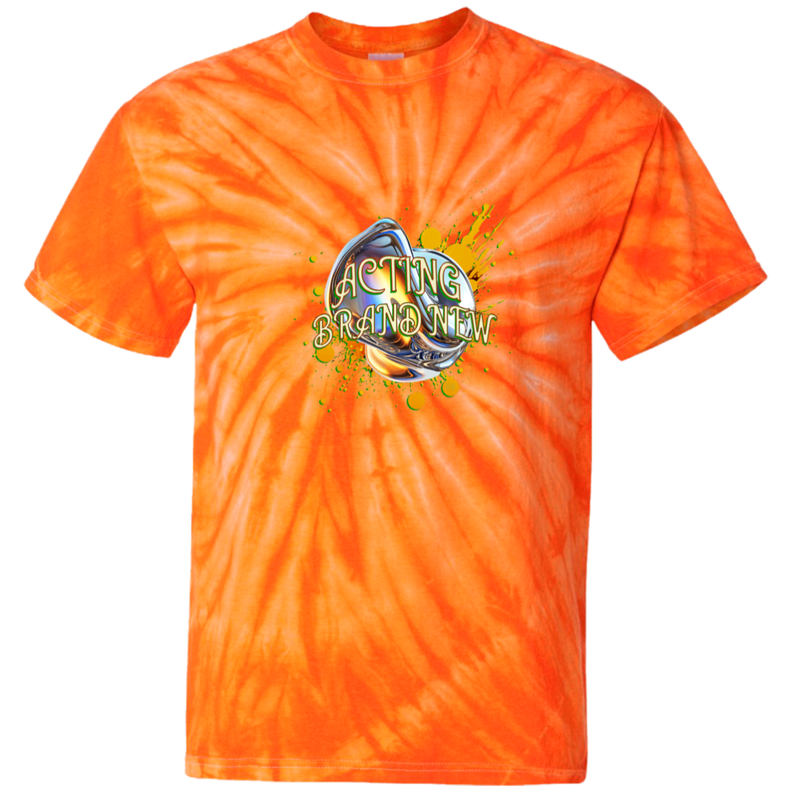 Acting Brand New 100% Cotton Tie Dye T-Shirt