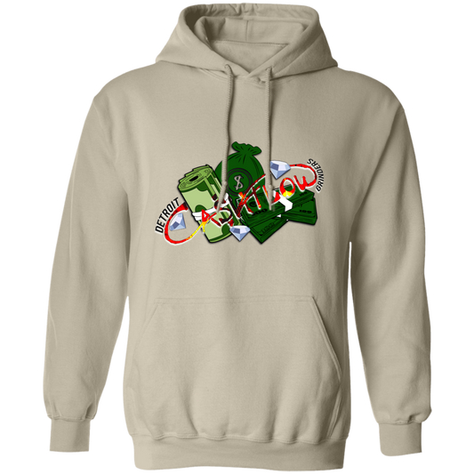 Detroit Cashflow Grinders Gildan Pullover Hoodie