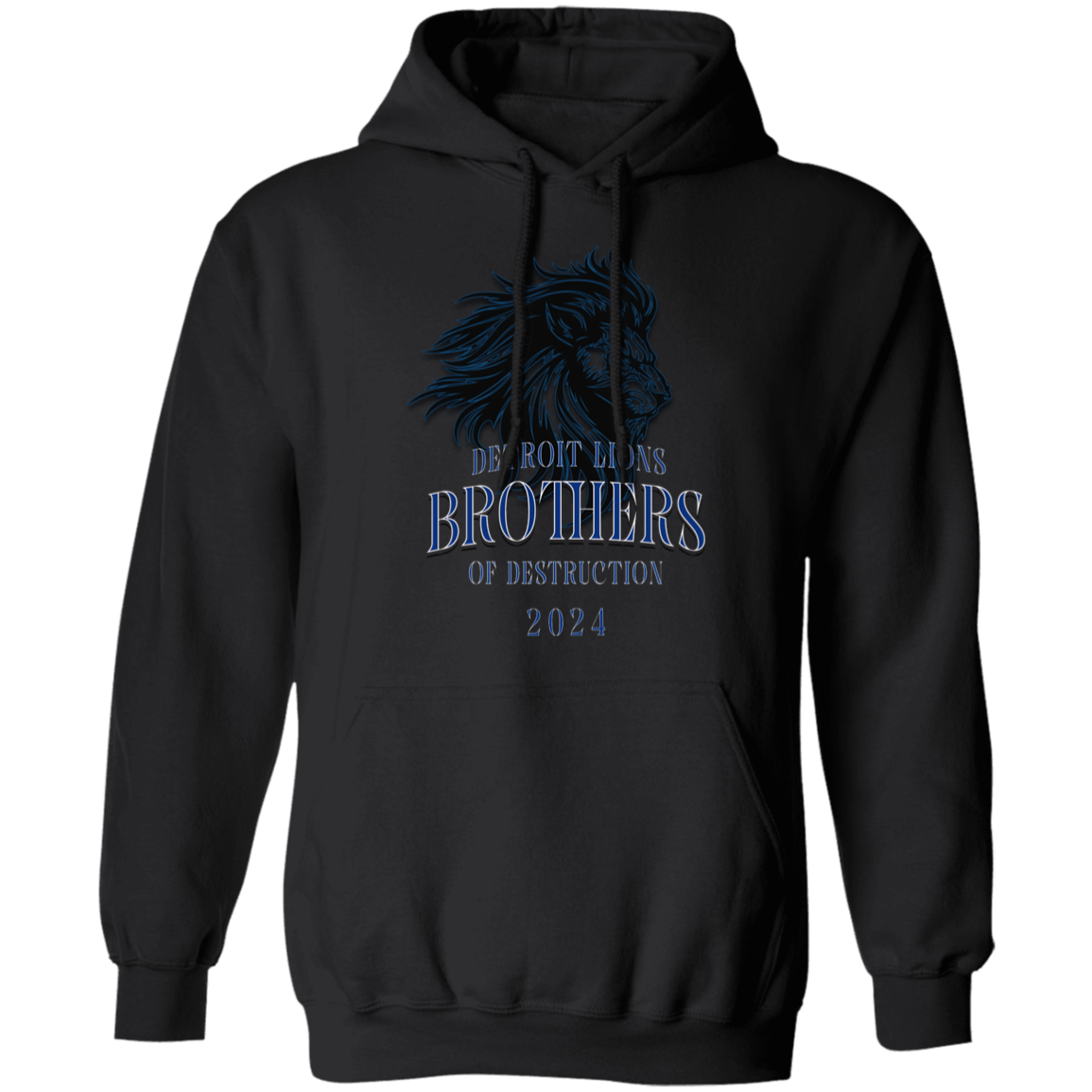 Detroit Lions Brothers of Destruction Gildan Pullover Hoodie