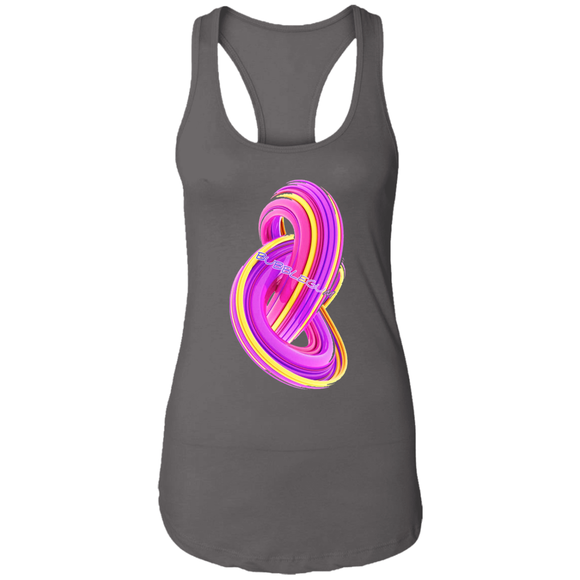 BubbleGum Ladies Ideal Racerback Tank