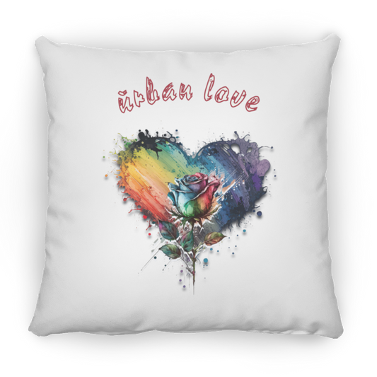 Urban Love Medium Square Pillow