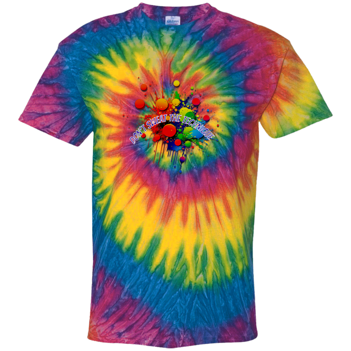 Respect the Technique 100% Cotton Tie Dye T-Shirt