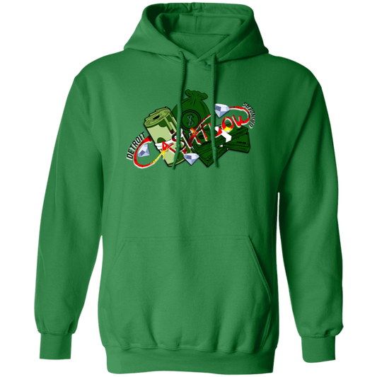 Detroit Cashflow Grinders Gildan Pullover Hoodie