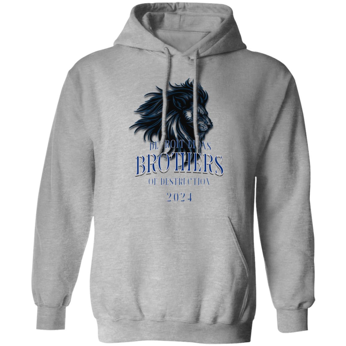 Detroit Lions Brothers of Destruction Gildan Pullover Hoodie