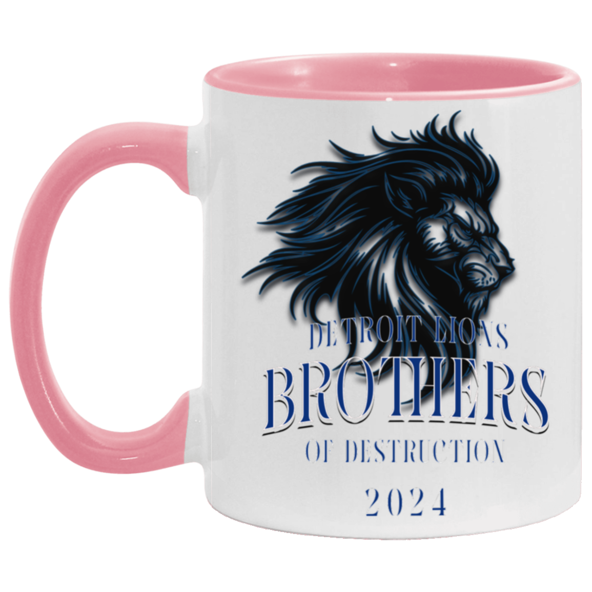 Detroit Lions Brothers of Destruction 11oz Accent Mug