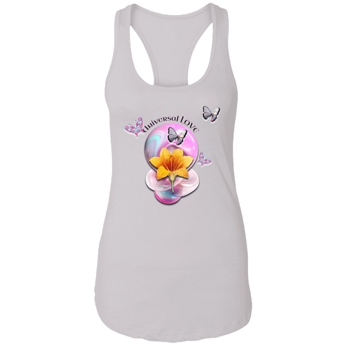 Universal Love Ladies Ideal Racerback Tank