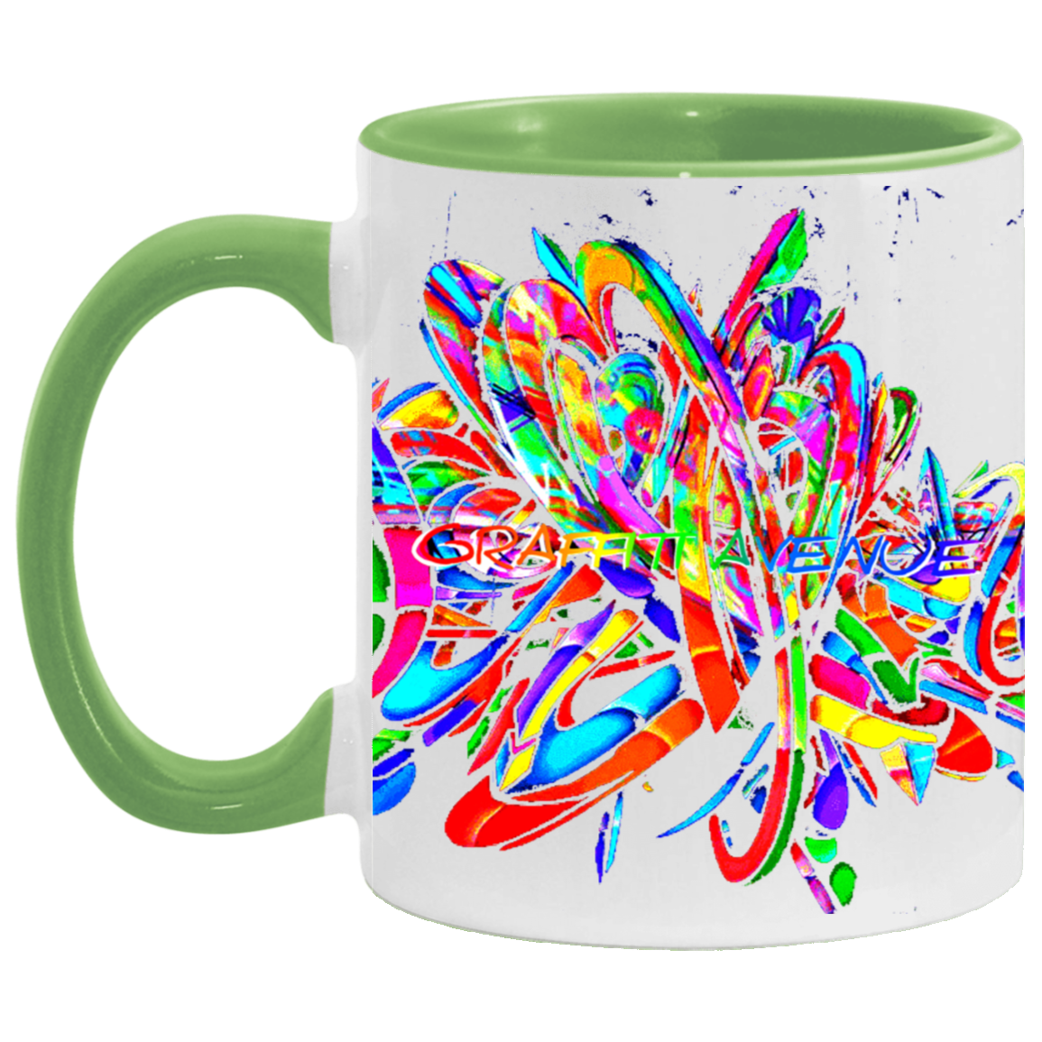 Graffitti Avenue 11oz Accent Mug