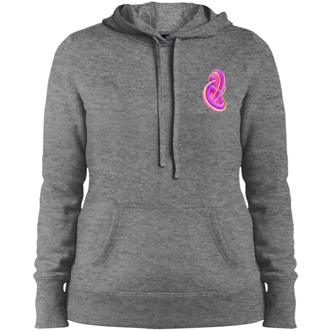 BubbleGum Ladies' Pullover Hooded Sweatshirt