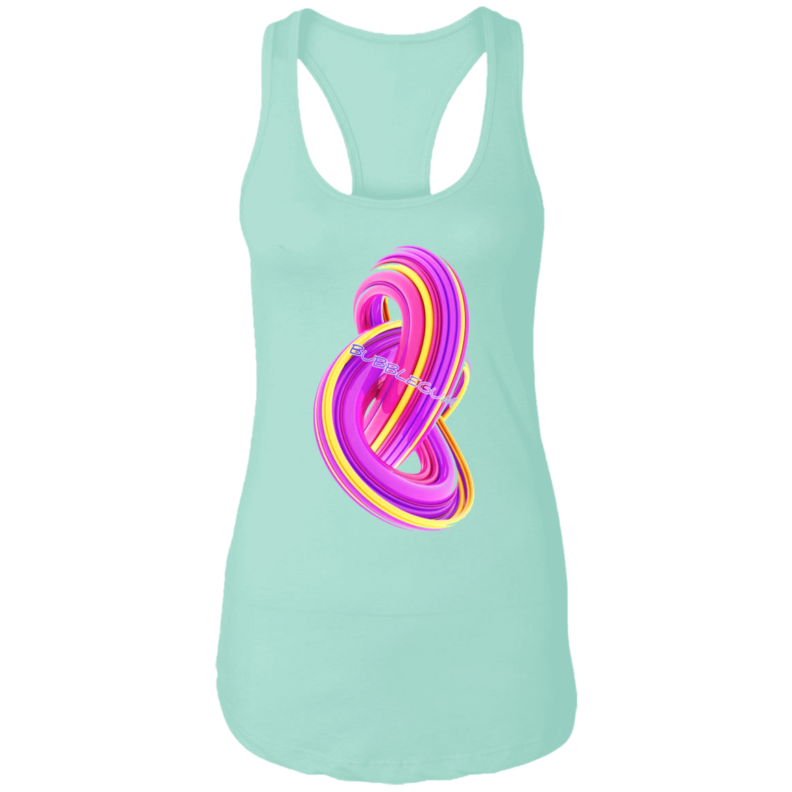 BubbleGum Ladies Ideal Racerback Tank