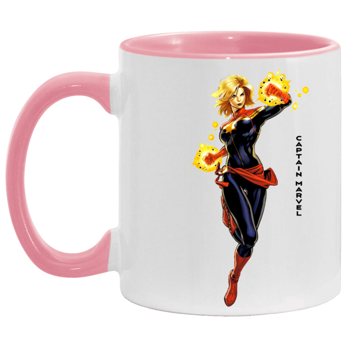 Captain Marvel 11oz Accent Mug