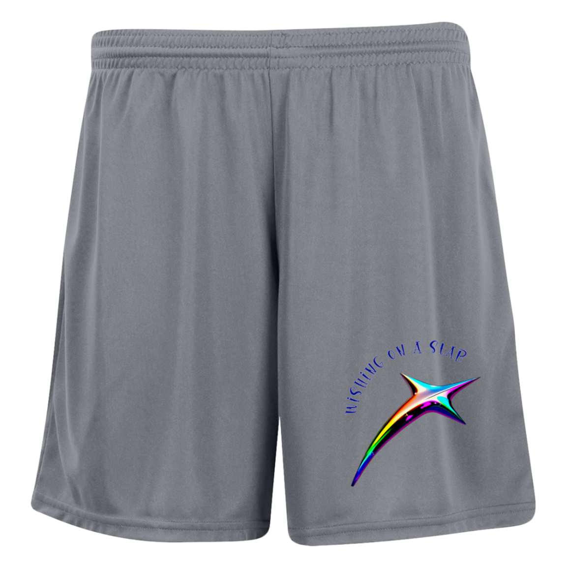 Wishing on a Star Ladies' Moisture-Wicking 7 inch Inseam Training Shorts