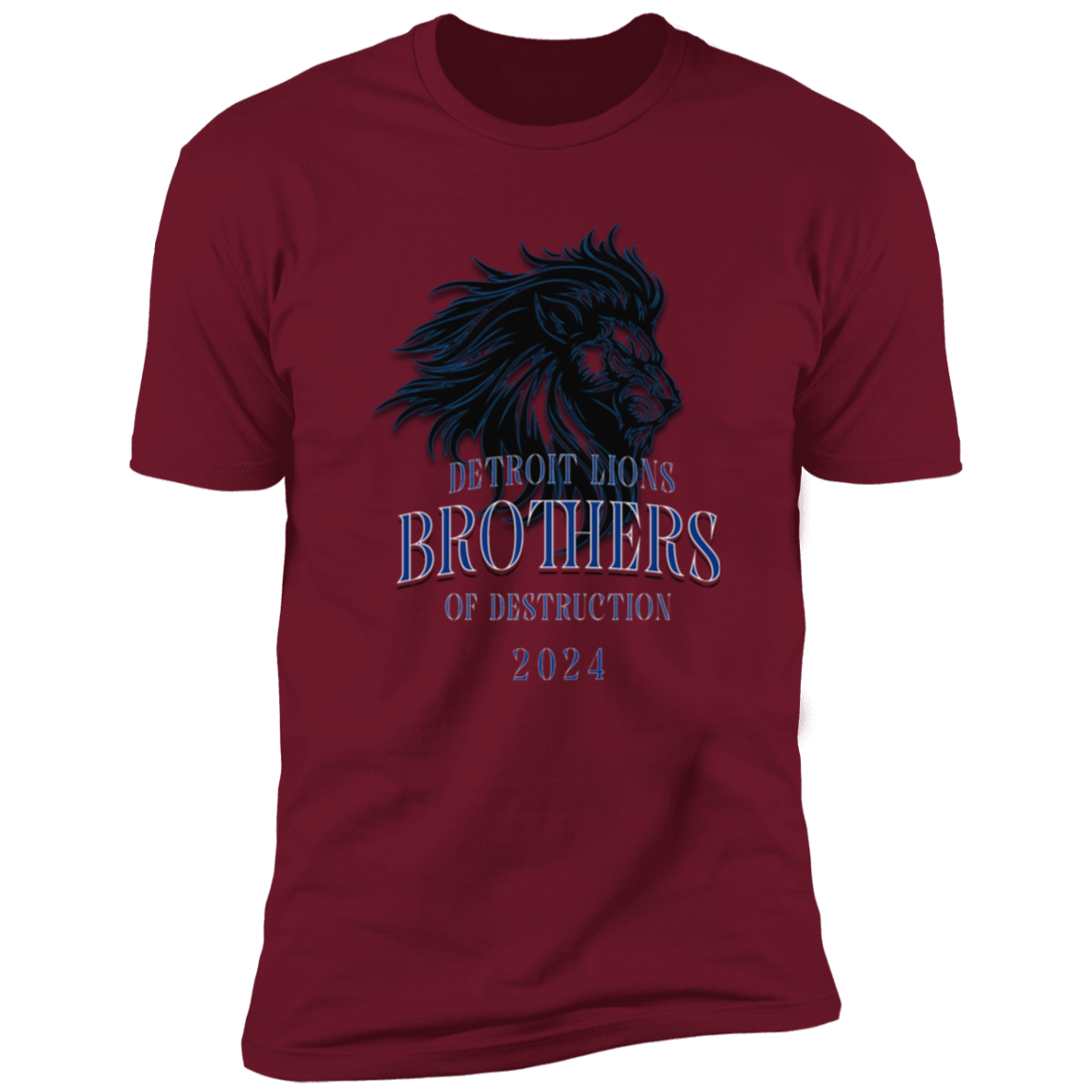 Detroit Lions Brothers of Destruction Premium Short Sleeve T-Shirt