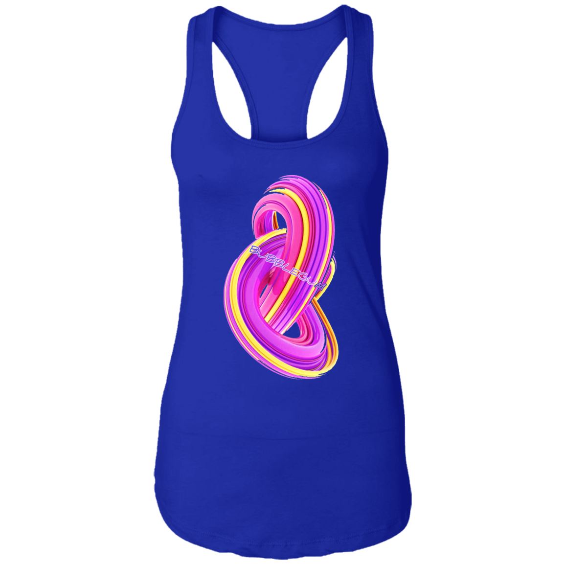 BubbleGum Ladies Ideal Racerback Tank