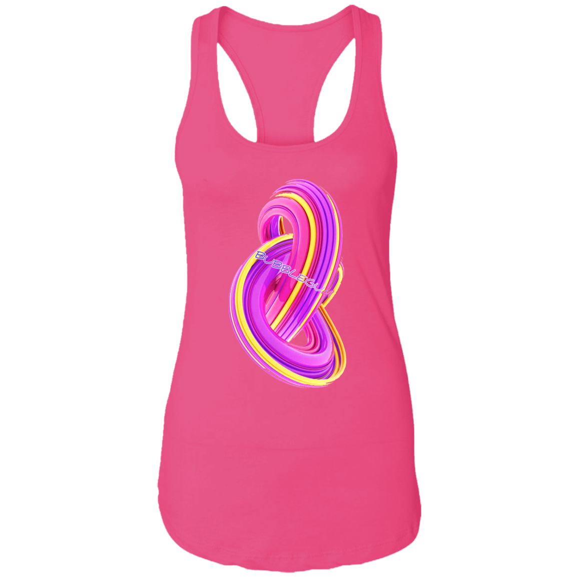 BubbleGum Ladies Ideal Racerback Tank